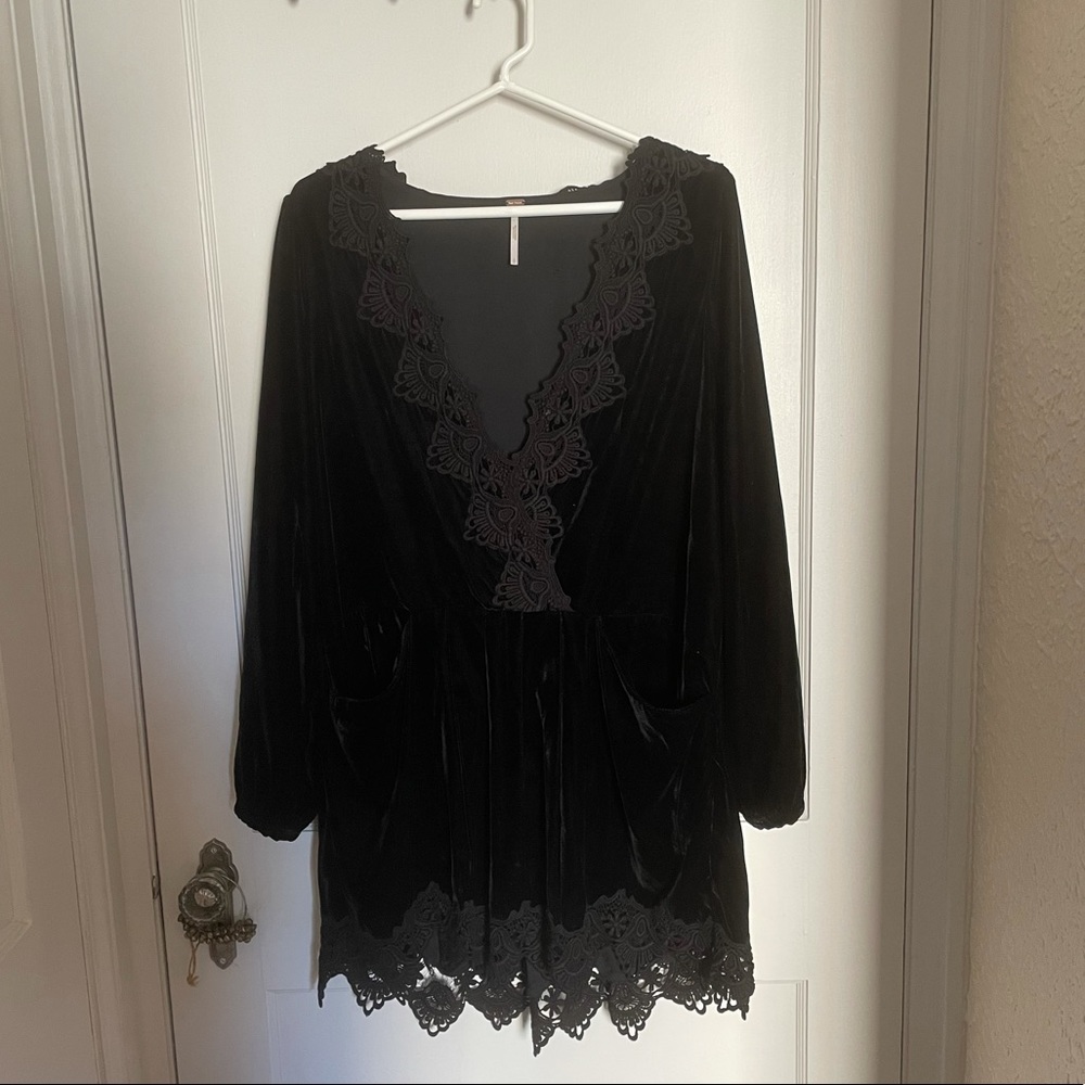 Free People Velvet Dress